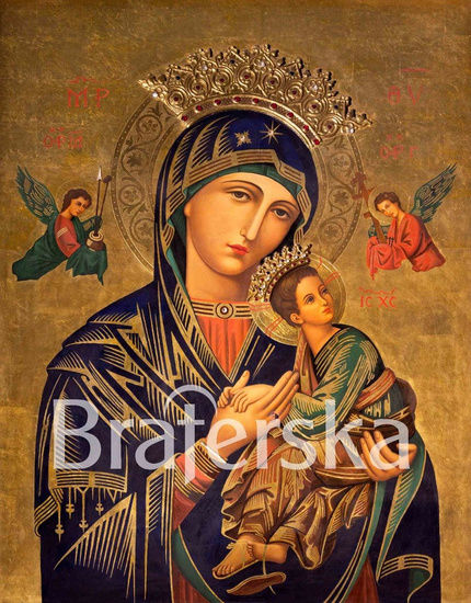 Obraz drukowany - Matka Boża Nieustającej Pomocy