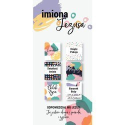 Zakładki Magnetyczne - imiona Jezusa - 6 sztuk