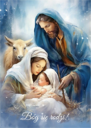 Kartka Bożonarodzeniowa Braterska