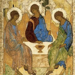 Obrazek - Trójca Święta - 50 szt.