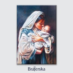 Obraz drukowany - Maryja z Jezusem