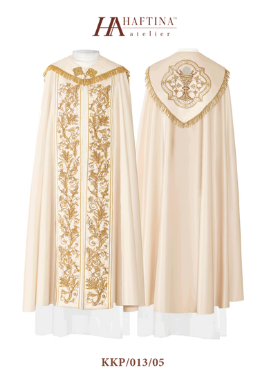 Kapa liturgiczna haftowana "Kielich"