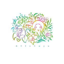 Kartka wielkanocna 08