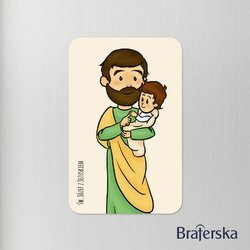 Magnes św. Józef z Jezuskiem