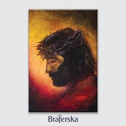 Obraz drukowany - Jezus w koronie cierniowej