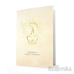 Teczka Sakrament Chrztu Świętego A5 - 10 szt. 