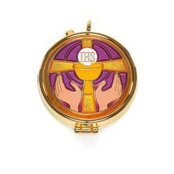 Cyborium emaliowane „Ofiarowanie” - 1,4 cm