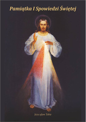 Pamiątka I Spowiedzi Świętej Jezus Miłosierny - mały format
