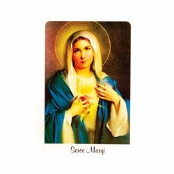 Kartka Serce Maryi 