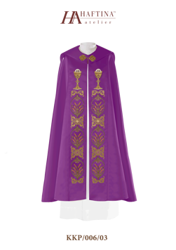 Kapa liturgiczna "Kielich + IHS" 