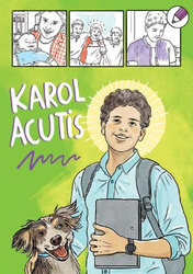 Kolorowanka. Św. Karol Acutis