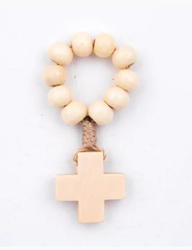 Dziesiątka różańca drewniana (mix)