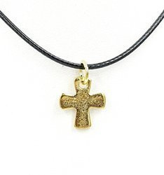 Krzyżyk prosty pozłacany (Merowingów)