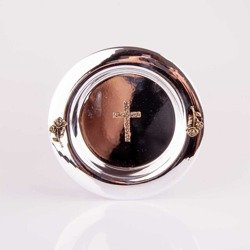 Miseczka kolędowa srebrna