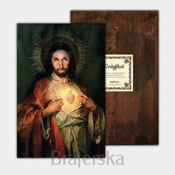 Ikona drukowana - Serce Jezusa
