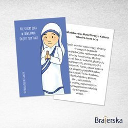 Obrazki dla dzieci. Św. Matka Teresa z Kalkuty