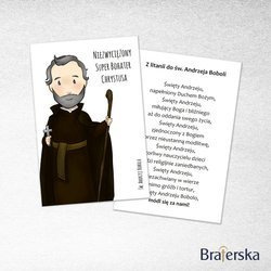 Obrazki dla dzieci. Święty Andrzej Bobola