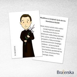 Obrazki dla dzieci. Święty Stanisław Kostka.