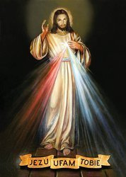Obraz drukowany - Jezus Miłosierny Krakowski