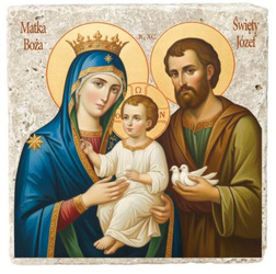 Ikona Świętej Rodziny na Freskoikonie - Wzór Rodzinnej Miłości