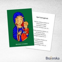Obrazki dla dzieci. Matka Boska Częstochowska