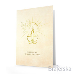 Teczka Sakrament Chrztu Świętego A5 