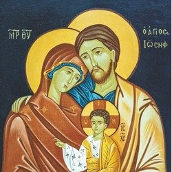 Naklejka Święta Rodzina