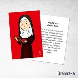 Obrazki dla dzieci. Św. Rita