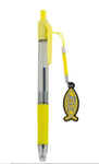 Długopis - rybka chrześcijańska - Ichtys (żółty)