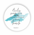 Podstawka korkowa okrągła - Aniołom swoim polecił...