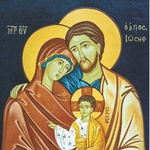 Naklejka Święta Rodzina