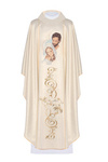 Ornat haftowany z wizerunkiem Świętej Rodziny