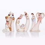 Szopka bożonarodzeniowa - świecąca - Bianco - 11 cm