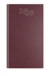 Terminarz tygodniowy STANDARD 2026 - bordowy
