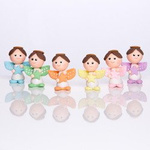 Aniołek z modeliny z gwiazdką