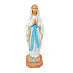 Figurka Madonna z Lourdes - 15 cm nietłukąca