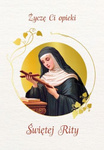 Karnet ze Świętymi 1. Święta Rita