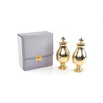 Pojemnik na oleje Crismera ALTO ze szklanym wkładem - 16 cm