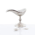 Łódka - łyżeczka - mosiądz - nikiel