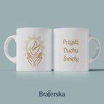 Kubek ceramiczny - Przyjdź Duchu Święty