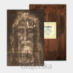 Ikona drukowana - Twarz Jezusa z całunu Turyńskiego