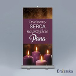 Baner - Adwent Otwórzmy serca na przyjście Pana