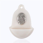 Kropielnica - Św. Rodzina - wklejka metalowa