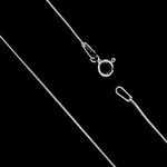 Srebrny łańcuszek - linka