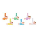 Aniołek z modeliny z klamerką