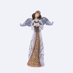 Anioł - serce - śnieżynka - Decorato - 24 cm