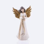 Figurka - Anioł z motylem - 20 cm