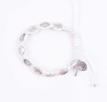 Bransoletka dziesiątka różańca - Jezus Miłosierny