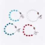 Bransoletka dziesiątka różańca - Św. Siostra Faustyna - Jezus Miłosierny