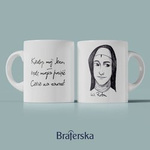 Kubek ceramiczny - św. Rita